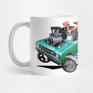 BULLSEYE 1969 Dodge Dart green Mug